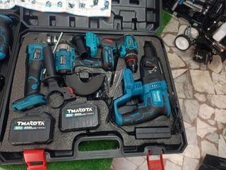 Valigetta utensili 2x18V TMKOTA