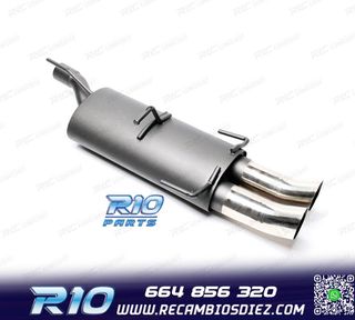 SILENCIOSO ESCAPE PARA OPEL ASTRA 1991-1998 x2 DTM