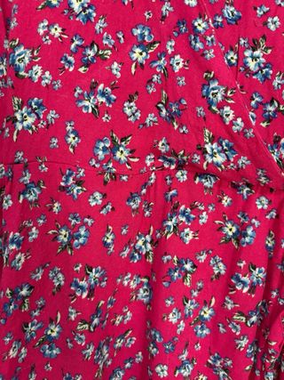 Vestido Springfield rosa estampado