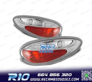 PILOTOS PARA CHRYSLER PT CRUISER 00-06 ROJO BLANCO LOOK LEXU