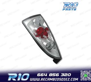 PILOTOS PARA FORD FOCUS MK1 98-04 HATCHBACK CROMADO LOOK LEX