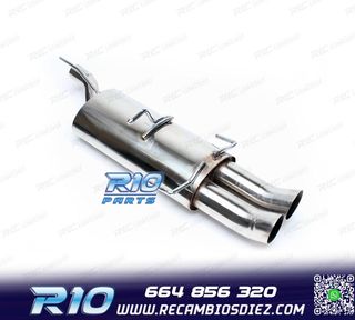 SILENCIOSO ESCAPE PARA OPEL ASTRA 1991-1998 INOX x2 DTM
