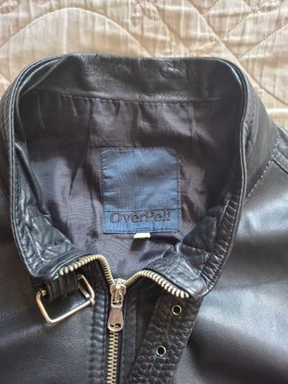 Giacca Pelle Uomo - Nero