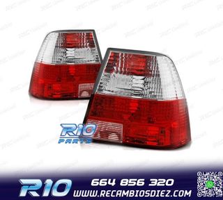 PILOTOS VOLKSWAGEN VW BORA 98-05 ROJO BLANCO