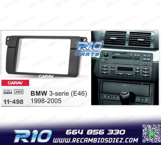 MARCO NEGRO RADIO 2-DIN PARA BMW SERIE 3 E46