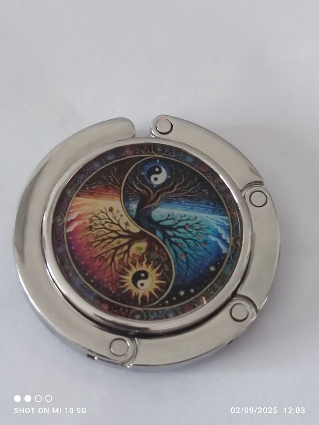 Gancio borsetta Yin Yang