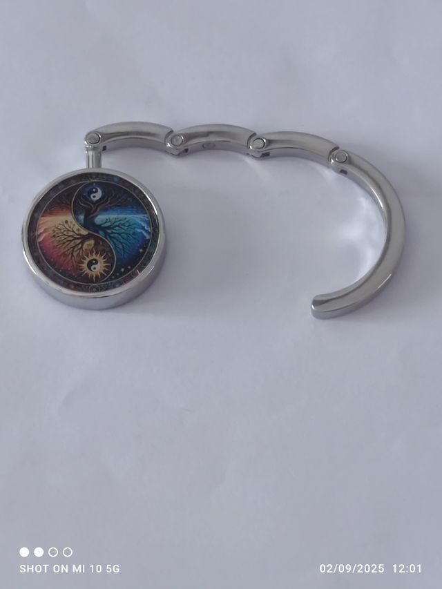 Gancio borsetta Yin Yang