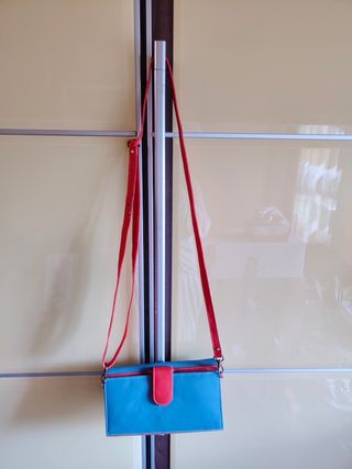 Bolso bandolera tricolor