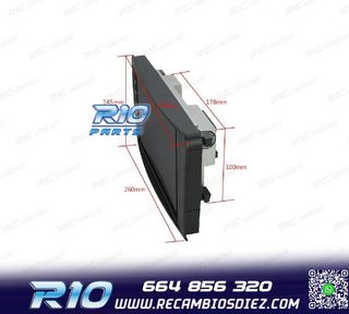 RADIO GPS ANDROID 10 PARA MERCEDES W164 X164 ML 05-12 GL 06-