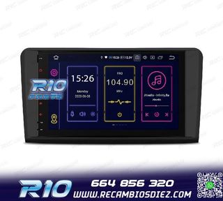 RADIO GPS ANDROID 10 PARA MERCEDES W164 X164 ML 05-12 GL 06-