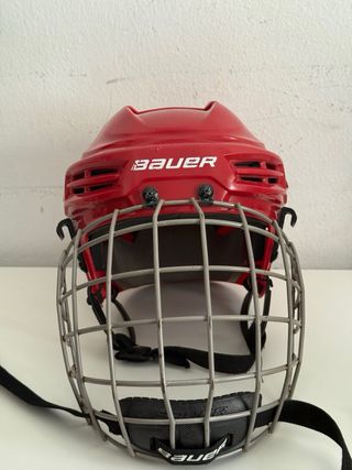 Casco hockey Bauer IMS 5.0 rojo