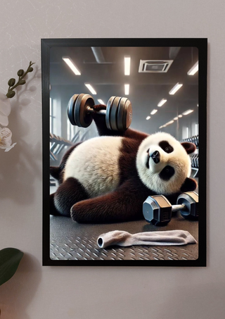 Quadro Panda palestra