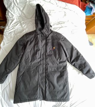 Parka Carhartt negra mujer