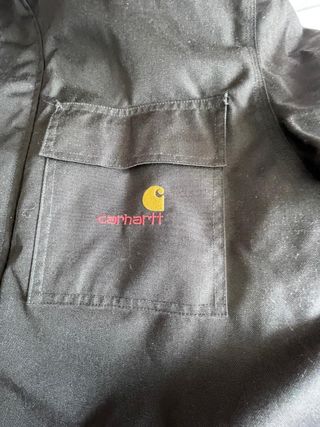 Parka Carhartt negra mujer