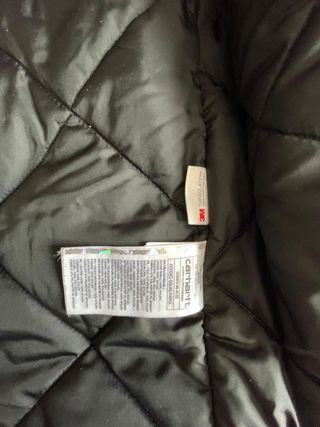 Parka Carhartt negra mujer