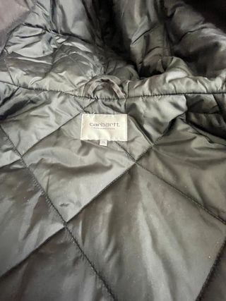 Parka Carhartt negra mujer