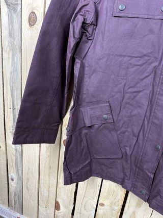CHAQUETA T-L DE MOTO MUJER GARIBALDI BURDEOS 