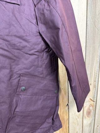 CHAQUETA T-L DE MOTO MUJER GARIBALDI BURDEOS 