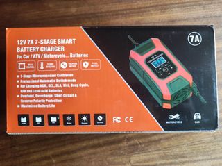 Cargador baterías 12V 7A 