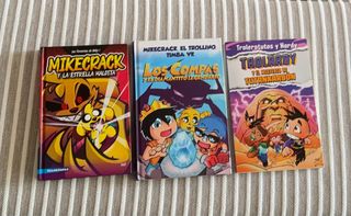 3 libros de alegría  en español para niños.
