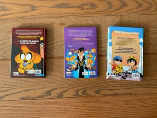 3 libros de alegría  en español para niños.
