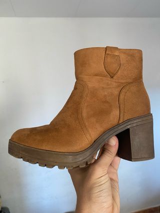 Botines Marrón Mujer