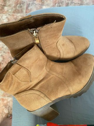 Botines Marrón Mujer