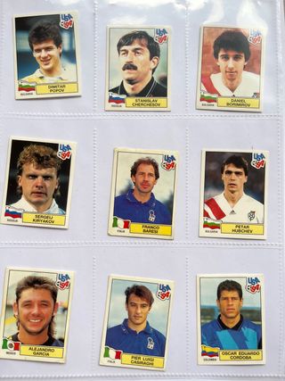 Cromos Panini USA 94 Mundial de Fútbol 
