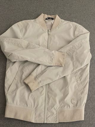 Chaqueta bomber Zara beige hombre