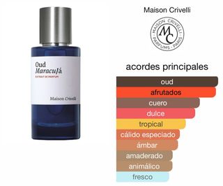 Oud Maracujá 100ml - Maison Crivelli