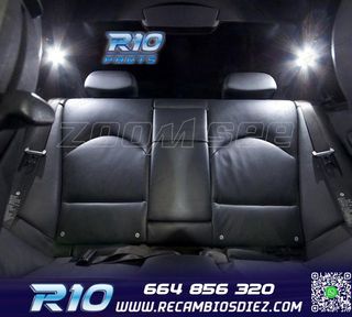 KIT 15 BOMBILLAS LED INTERIOR PARA BMW E46 COUPE SEDAN 318I 