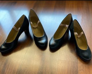Zapatos Baile Flamenco - Negros
