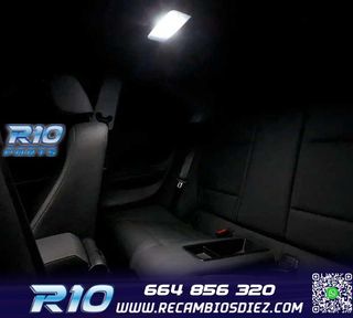KIT 13 BOMBILLAS LED INTERIOR PARA BMW 1 SERIE E81 E87 116I 