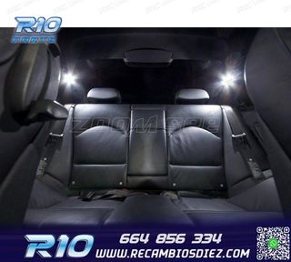 KIT 14 BOMBILLAS LED INTERIOR PARA BMW SERIE 3 E46 SEDAN COU