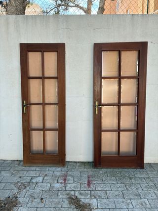 Puertas madera maciza 72cm & 82cm