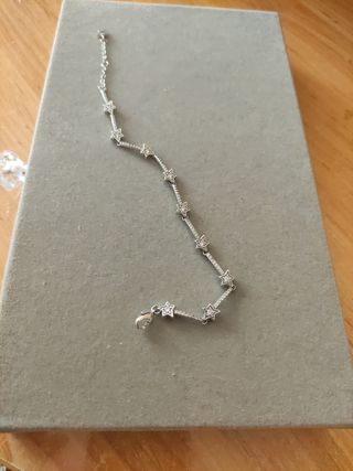 Pulsera Pandora plata estrellas