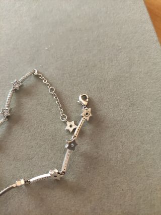 Pulsera Pandora plata estrellas