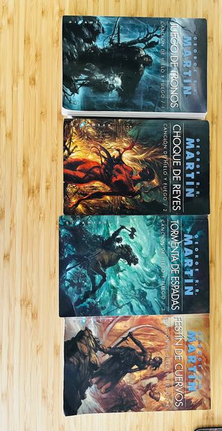 Libros Juego de Tronos