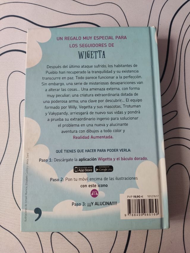 Libro Wigetta y el báculo dorado