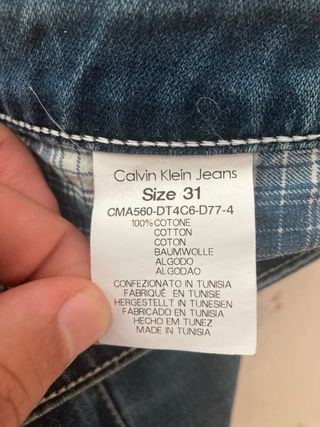 Vaqueros Calvin Klein - Talla 41
