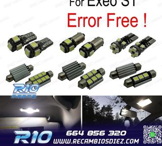KIT 17 BOMBILLAS LED INTERIOR SEAT EXEO ST 09-13