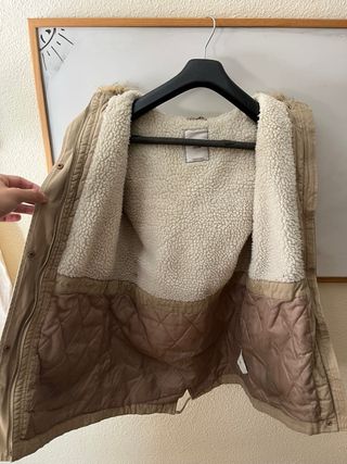 Chaqueta Pimkie beige - Talla M