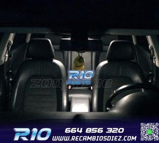 KIT 16 BOMBILLAS LED INTERIOR PARA SEAT TOLEDO MK2 1 M 1M2 9