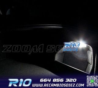 KIT 16 BOMBILLAS LED INTERIOR PARA SEAT TOLEDO MK2 1 M 1M2 9