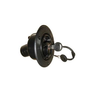 Bocana redonda negra  llenado para depósito