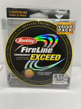 trenzado Berkley FireLine Exceed 0.17mm