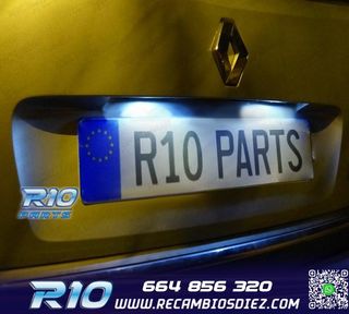 KIT 18 BOMBILLAS LED INTERIOR PARA RENAULT LAGUNA II MK2 01-
