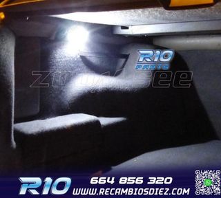 KIT 18 BOMBILLAS LED INTERIOR PARA RENAULT LAGUNA II MK2 01-