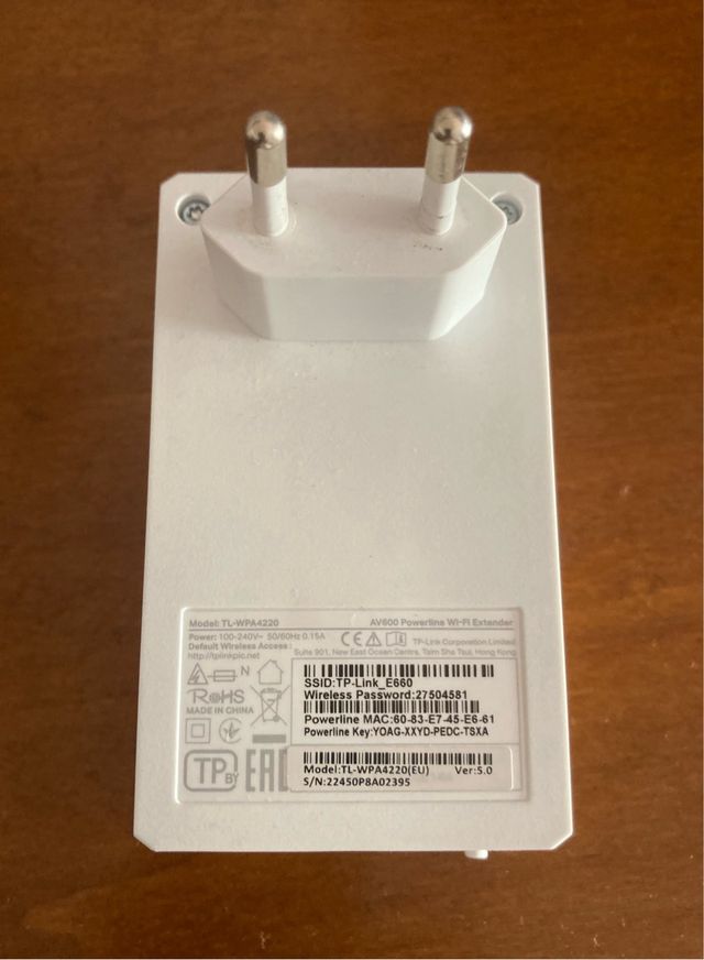 Extensor de alcance Tp-Link AV600