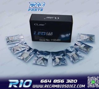 KIT 21 BOMBILLAS LED INTERIOR PARA MERCEDES CLASE E W210 95-